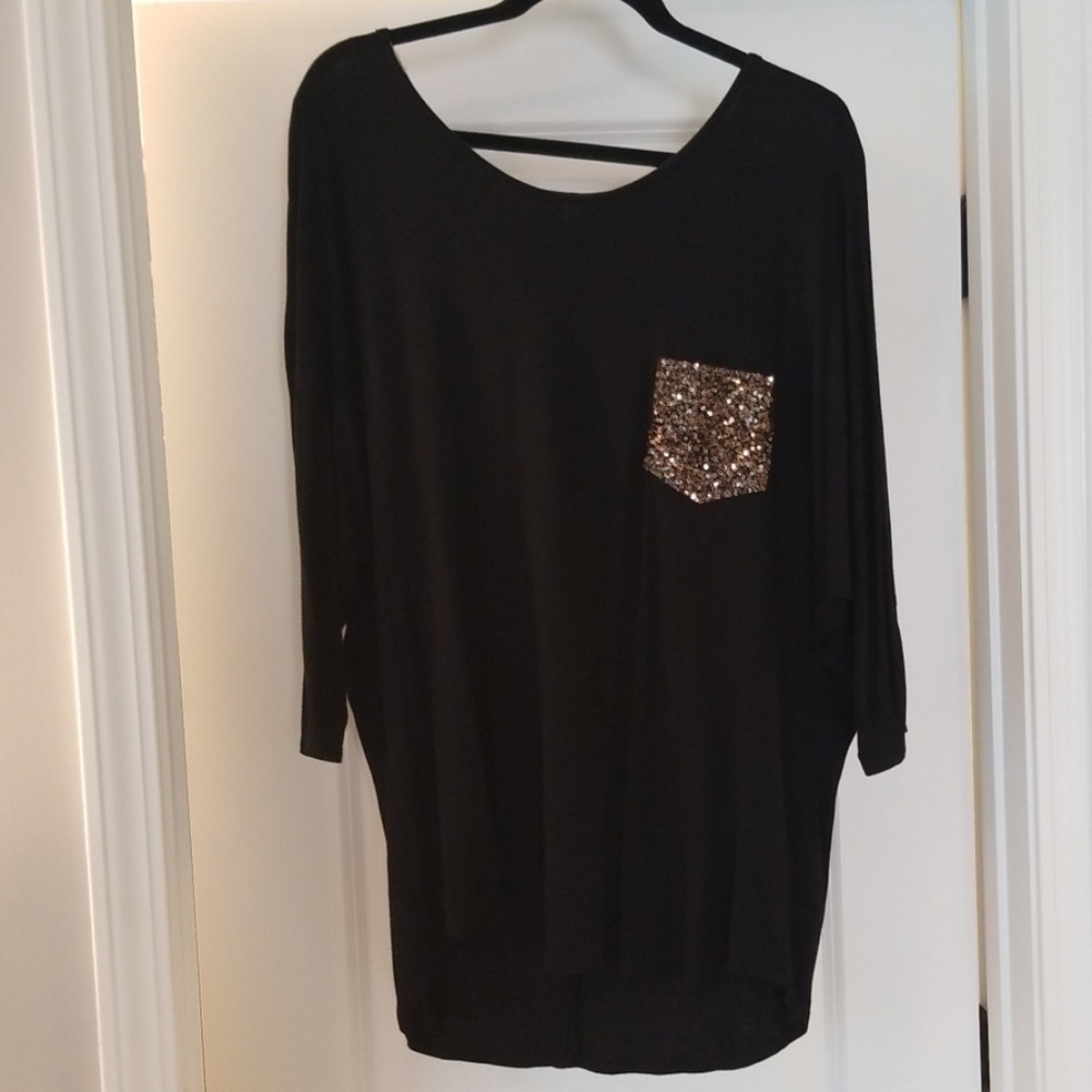 Piko with Sequin Pocket